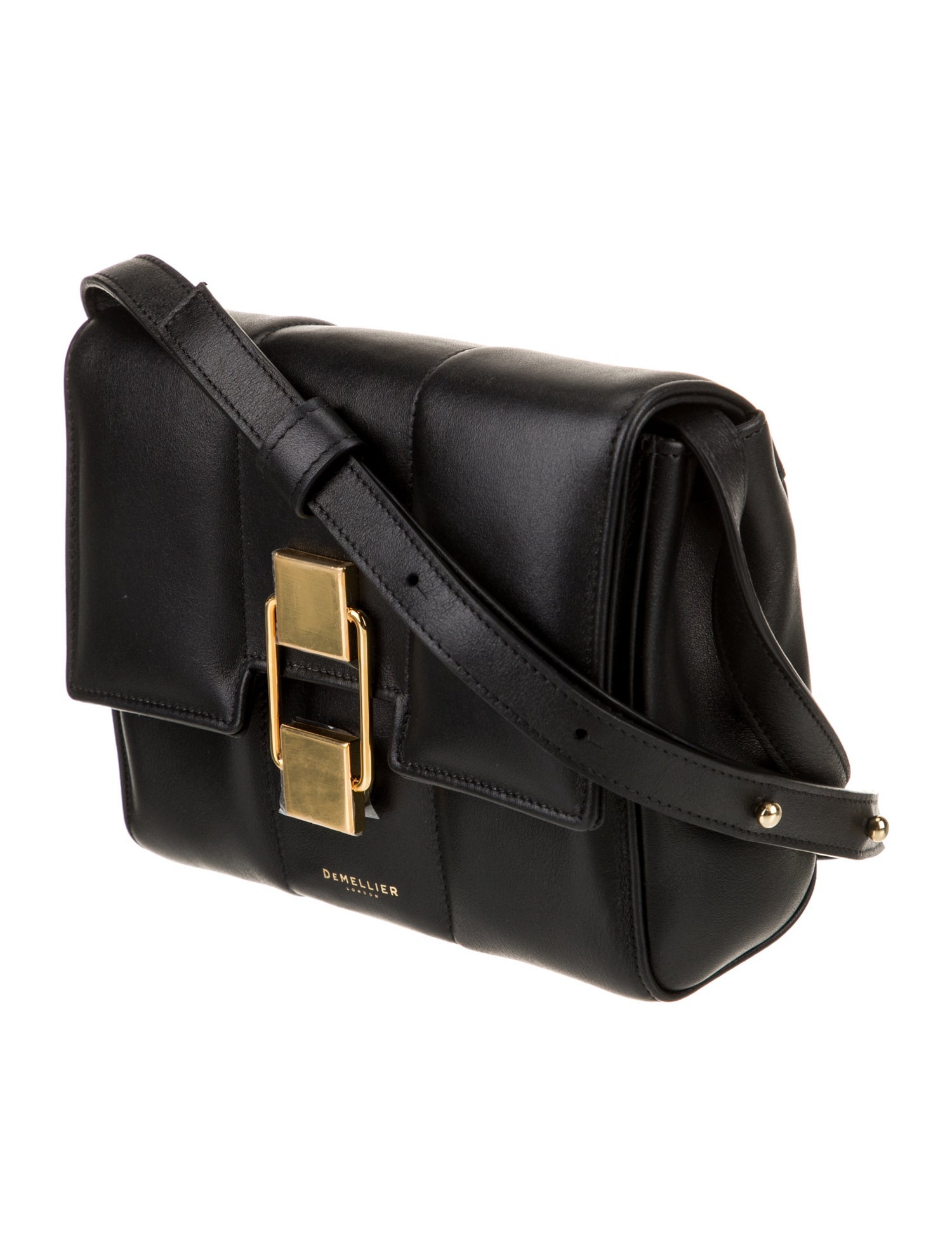 DeMellier Leather Messenger Bag